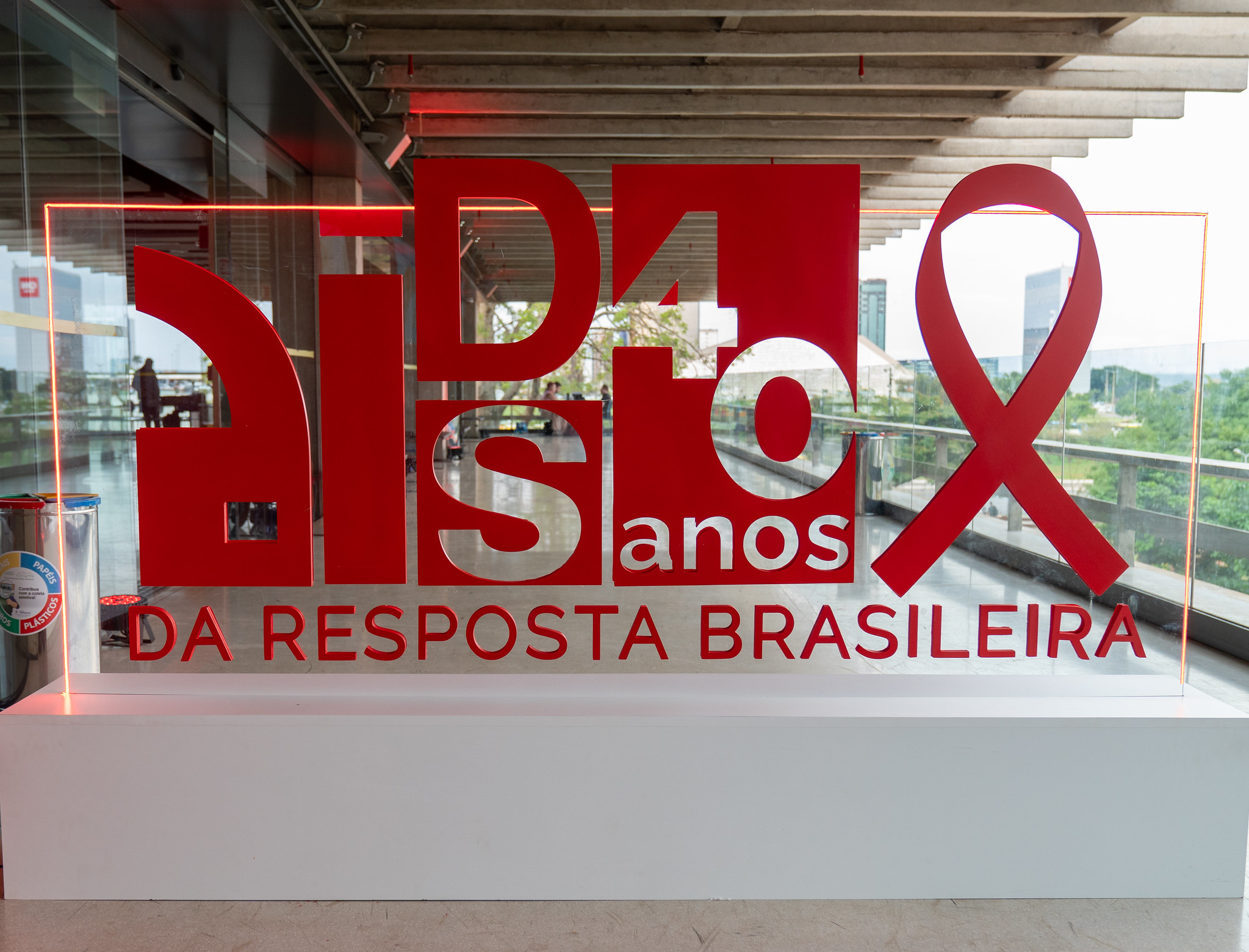 imagem de Exposição ‘40 anos da resposta brasileira à aids’ é inaugurada em Brasília